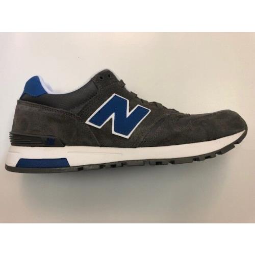 New Balance Men`s Ml565GWB Lifestyle Running Shoe Dark Grey/blue