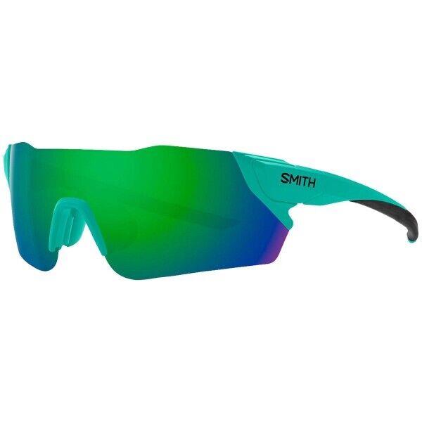 Smith Optics Attack Dld Matte Green Chromapop Green Mirror Sunglasses W/case