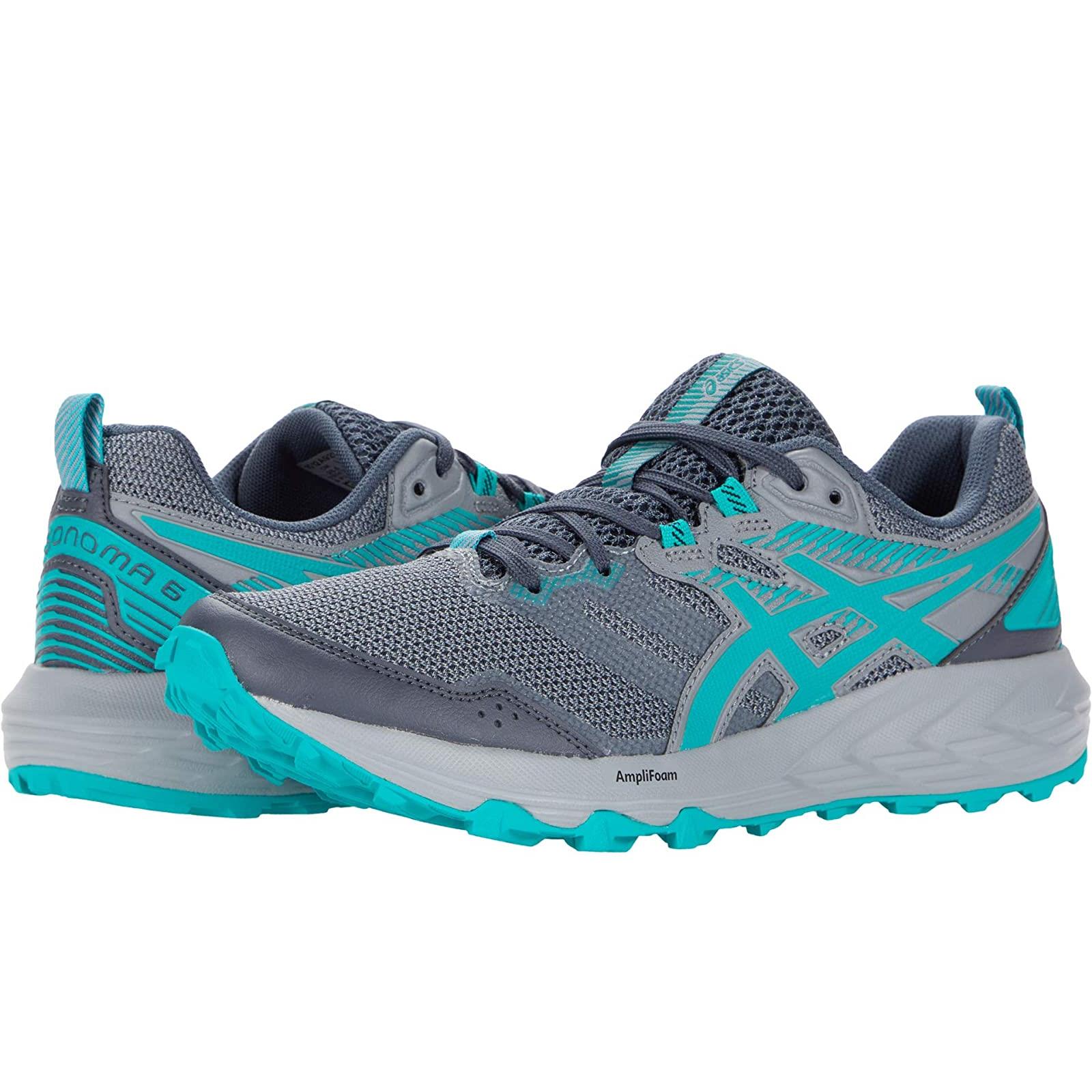 Woman`s Sneakers Athletic Shoes Asics Gel-sonoma 6 Carrier Grey/Baltic Jewel