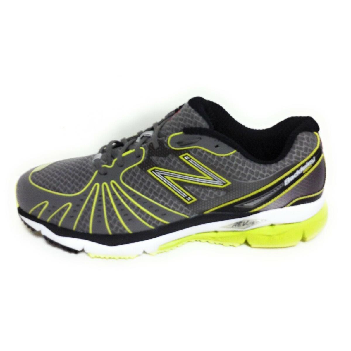 Mens New Balance 890 GG Grey Yellow Green Black Running Sneakers Shoes