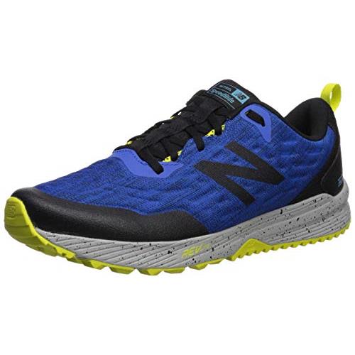 New Balance Men`s Nitrel V3 Trail Running Shoe Cobalt/Black