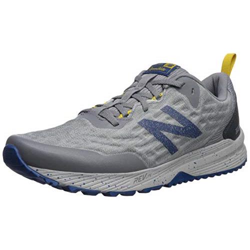 New Balance Men`s Nitrel V3 Trail Running Shoe Grey/Blue