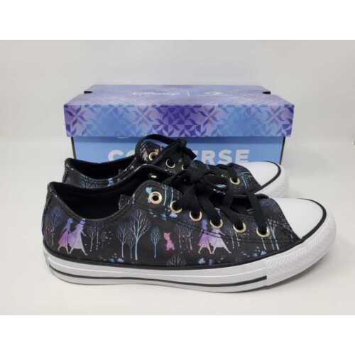 Women`s 6.5 Converse X Frozen 2 Ctas Chuck Taylor All Star OX Shoes