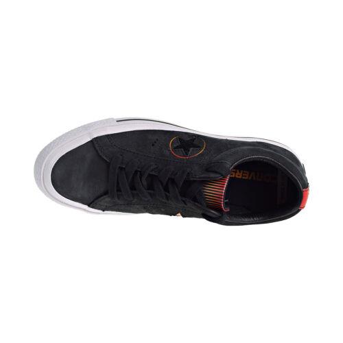 Converse shoes  - Black-Enamel Red-Orange Ray 3