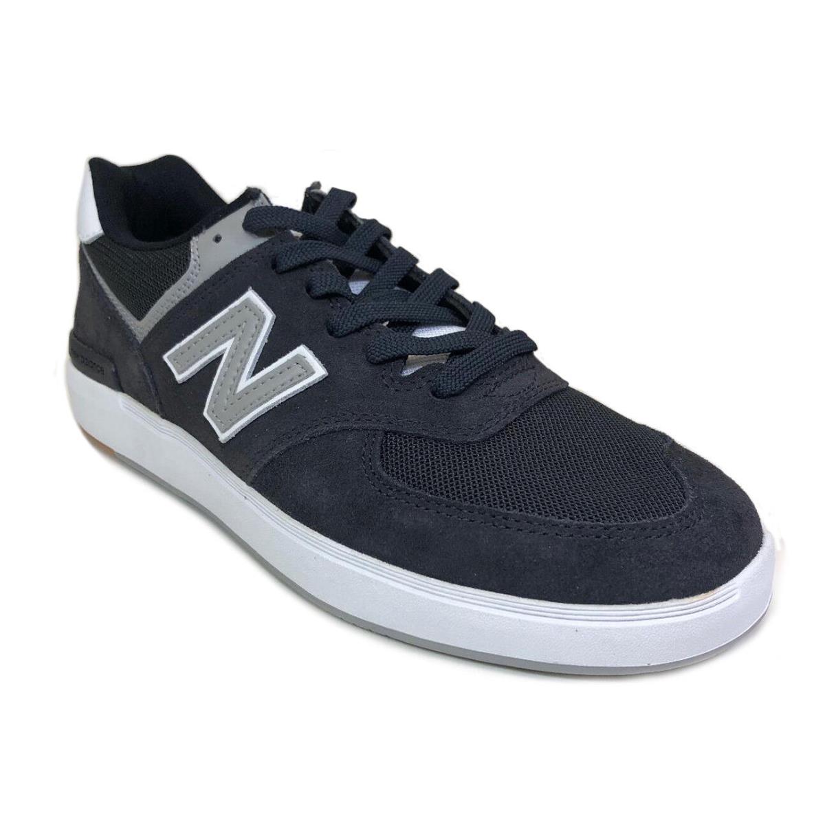 New Balance AM574 Navy Suede Shoes