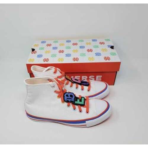 Women`s 9 Converse X Millie Bobby Brown Chuck Taylor All Star BE You Shoes