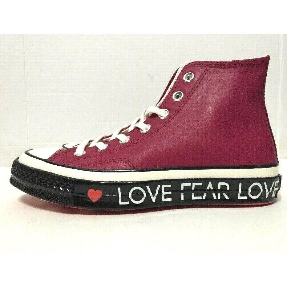 Converse shoes Love Graphic - Red , Rhubarb, Egret, Black Manufacturer 2