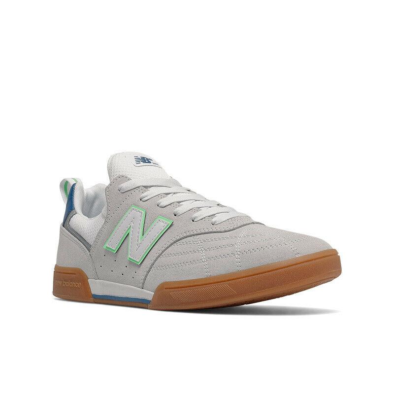 Mens Balance Numeric 288 Skateboarding Shoes White Green Blue Sse - White