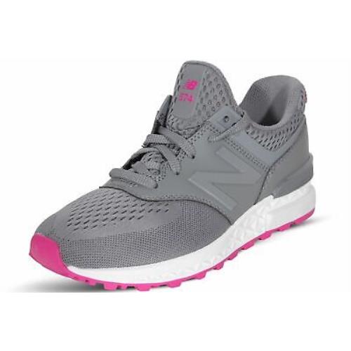 Balance Women`s Shoes Grey Pink 574 Sport Classic Running Sneakers WS574EMB