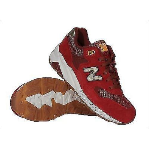 New Balance 580 Lost Worlds Women`s Running Shoes WRT580LB Red Gold
