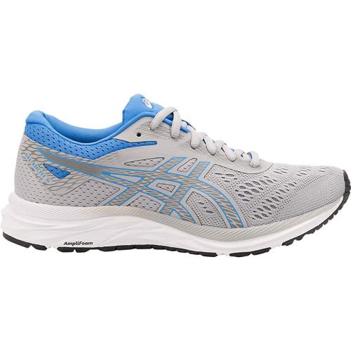 Asics Women`s Gel-excite 6 Running Shoes Mid Grey/Blue Coast