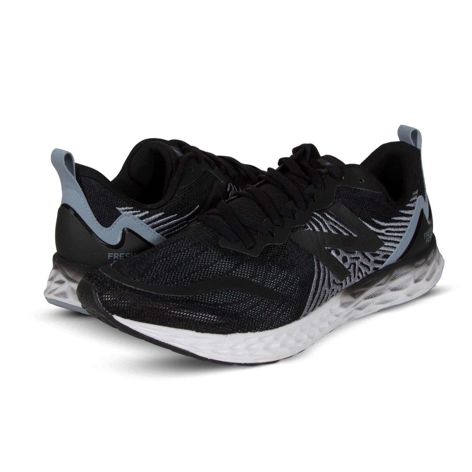Balance Fresh Foam Tempo Men s Running Shoes in Black with Grey Mtmpobk