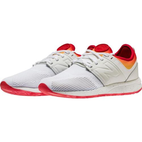 Men`s New Balance x Stance 247 All Day Running Shoes MRL247CO White Red Orange