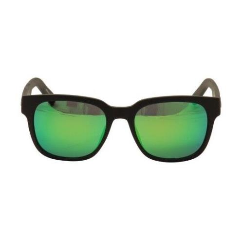 Lacoste Sunglasses l830s 004 Matt Onyx Black Blue Green Mirror 