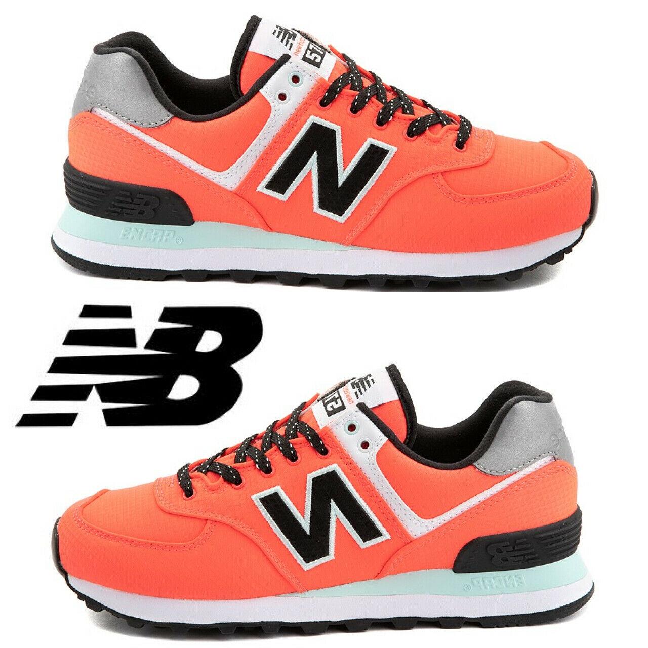 new balance 574 vivid coral