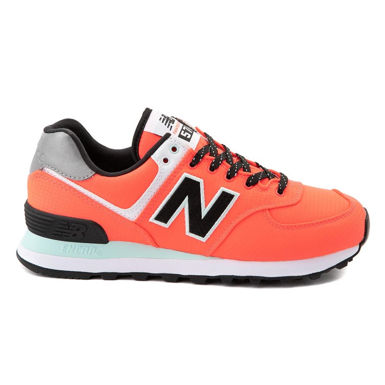 new balance 574 vivid coral