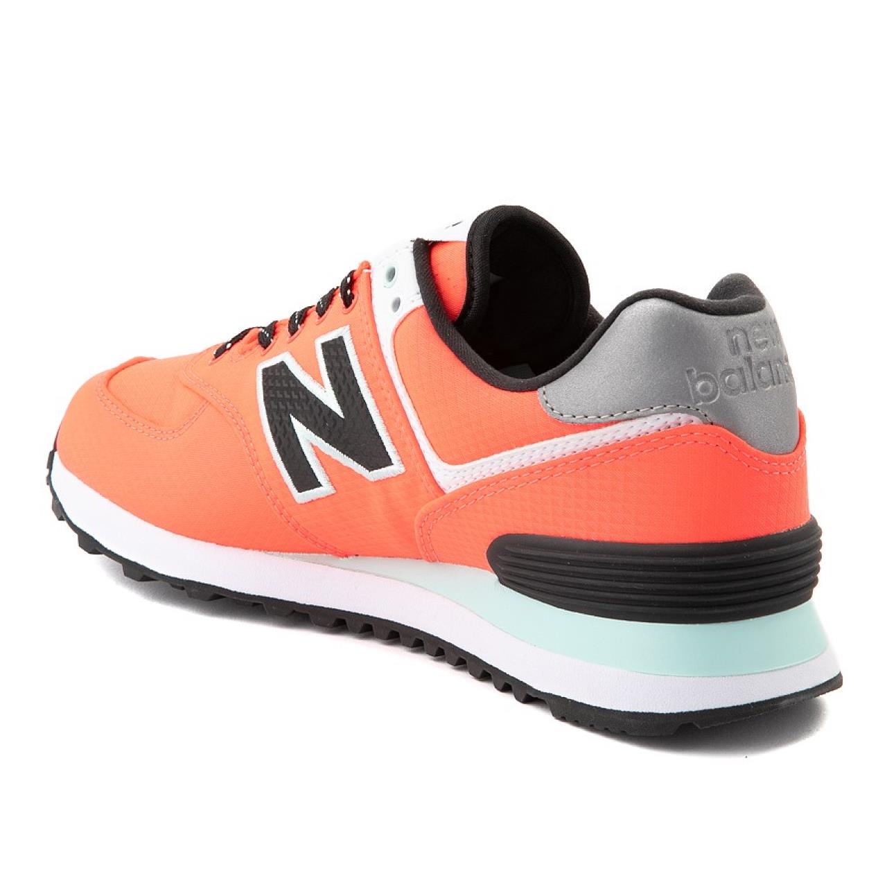 new balance 574 vivid coral