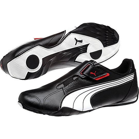 Puma shoes  - Black white red 2