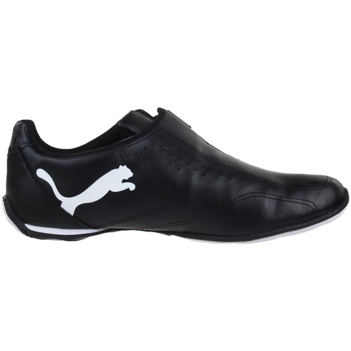 Puma shoes  - Black white red 3