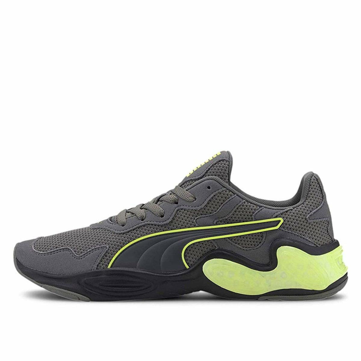 Men`s Shoes Puma Cell Magma Multi Athletic Sneakers 19312601 Castlerock / Yellow