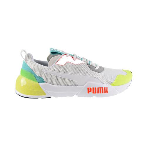 Puma Cell Phanton Men`s Shoes White-turquoise-red 192939-04 - White/Turquoise/Red
