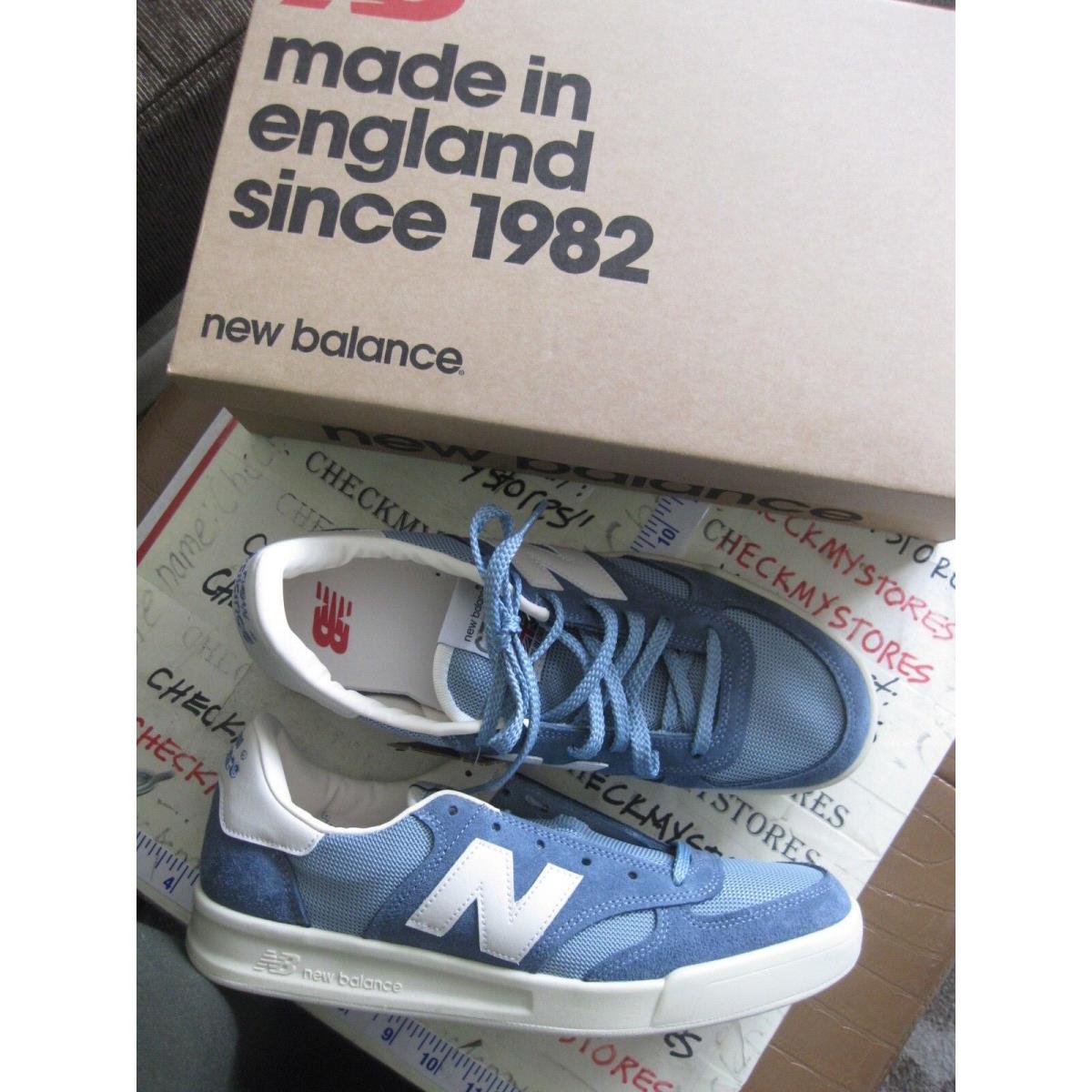 Men`s Balance CT300SPB Made in England UK Classic Retro Shoes BLUE MULTI