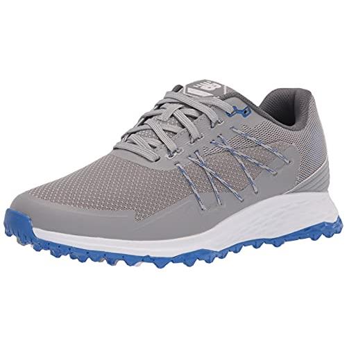 Balance Men`s Fresh Foam Pacesl Golf Shoe - Choose Sz/col Grey/Blue