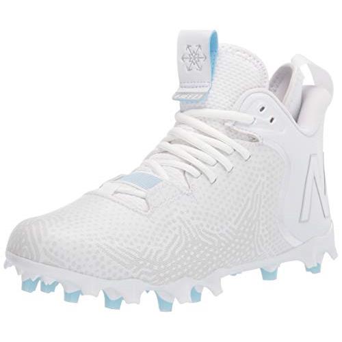 Balance Men`s Freeze V3 Agility Lacrosse Shoe - Choose Sz/col White/Grey