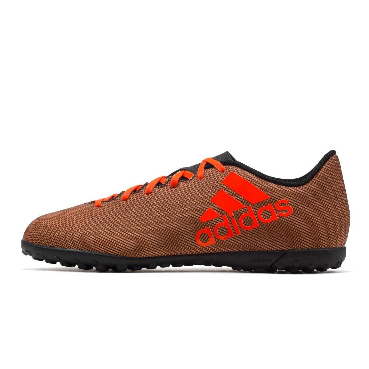 Adidas Men`s X 17.4 TF Soccer Shoes S82416 Orange/red/black Sz 8 - 13