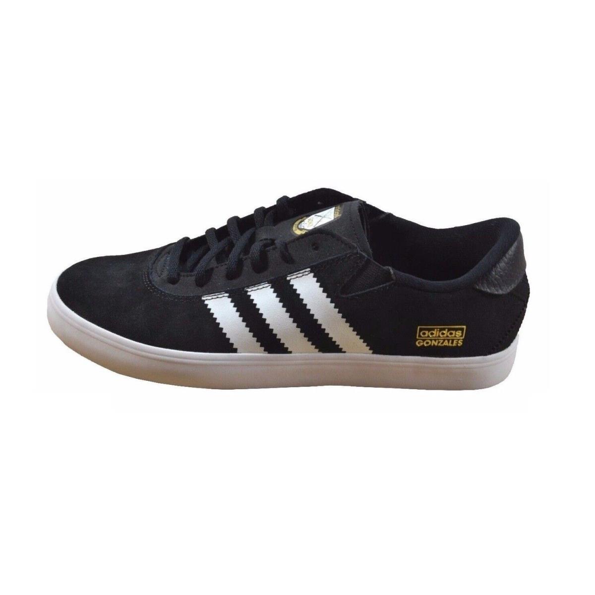 Adidas Gonz Pros Black White Black Casual Skate Sneaker Q33324 226 Men`s Shoes