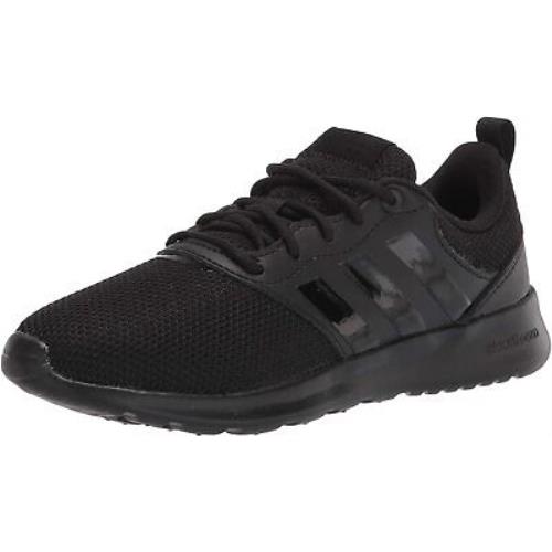 Adidas Women`s QT Racer 2.0 Running Shoes Core Black/Black/Grey