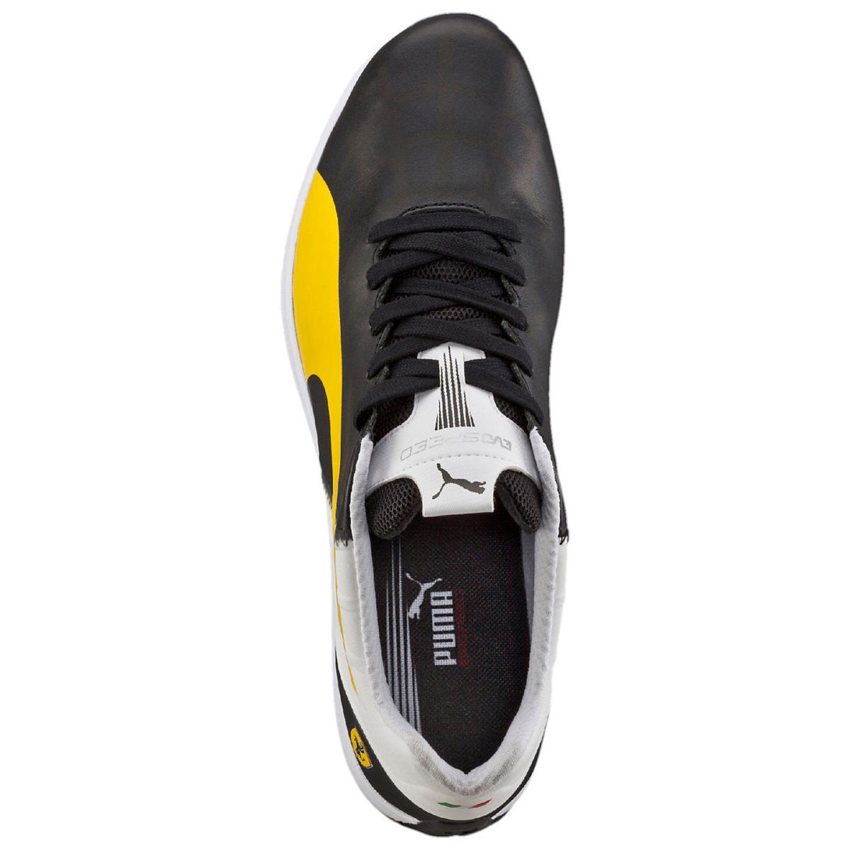 Puma shoes  - black-vibrant yellow-white 3