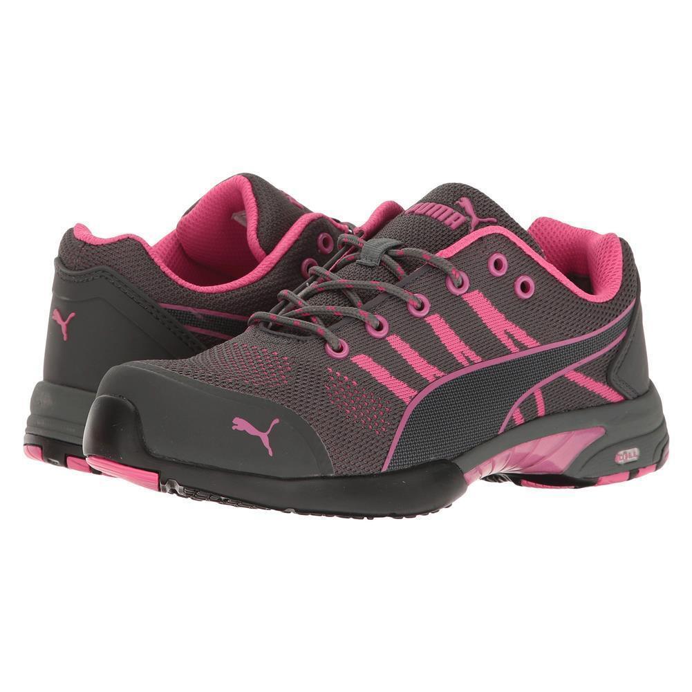 Puma Women`s Steel Toe Heat Oil Slip Resistant Work Shoes Sneakers Lightweight
