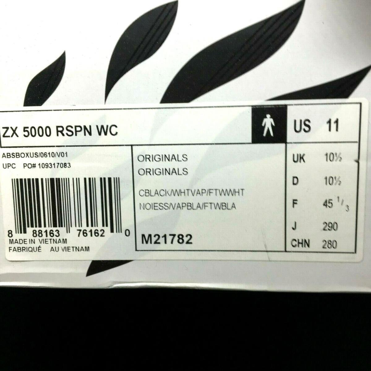 Adidas ZX 5000 RSPN Originals Response Battle Pack World Cup M21782 Mens  Shoes