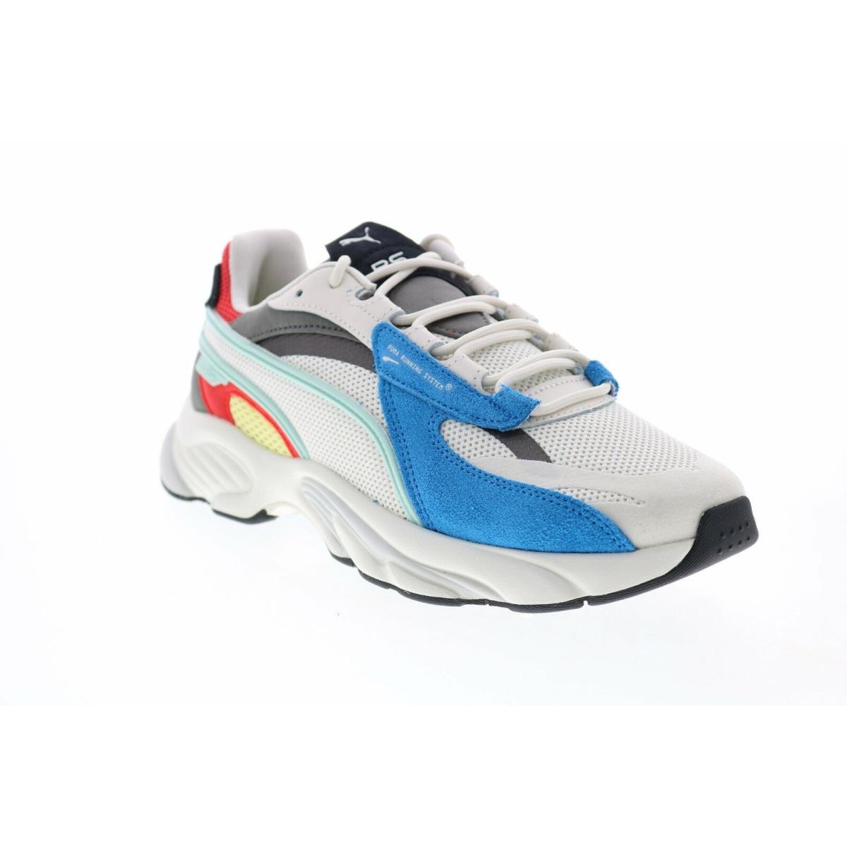 Puma Men`s Rs-connect Lazer Shoes Vaporous Grey/nrgy Blue 375152-02 f