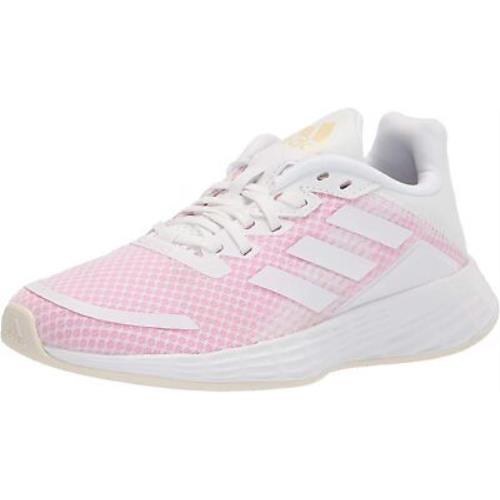 Adidas Women`s Duramo SL Running Shoes White/White/Screaming Pink