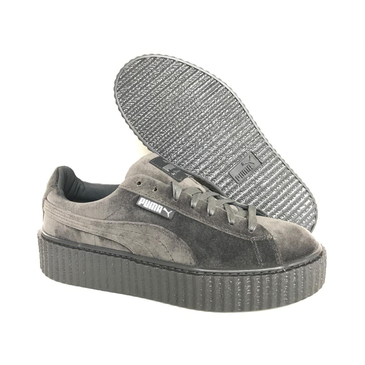 Puma Fenty Rihanna Creepers Velvet Glacier Gray Women`s Shoes All Sizes