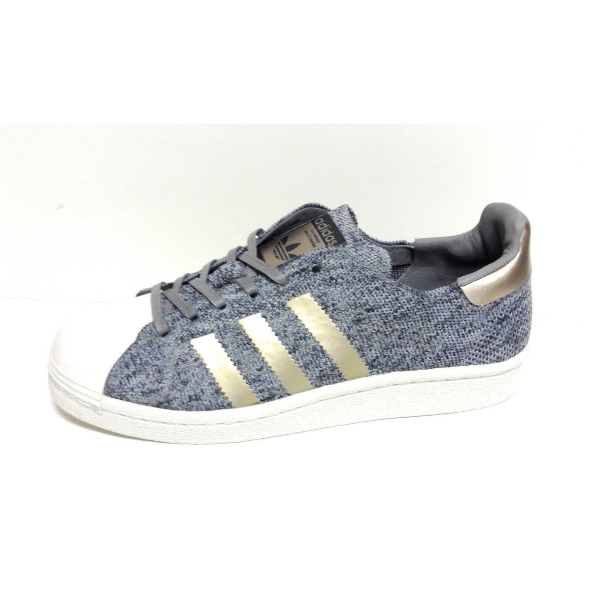 Superstar primeknit sales kids silver