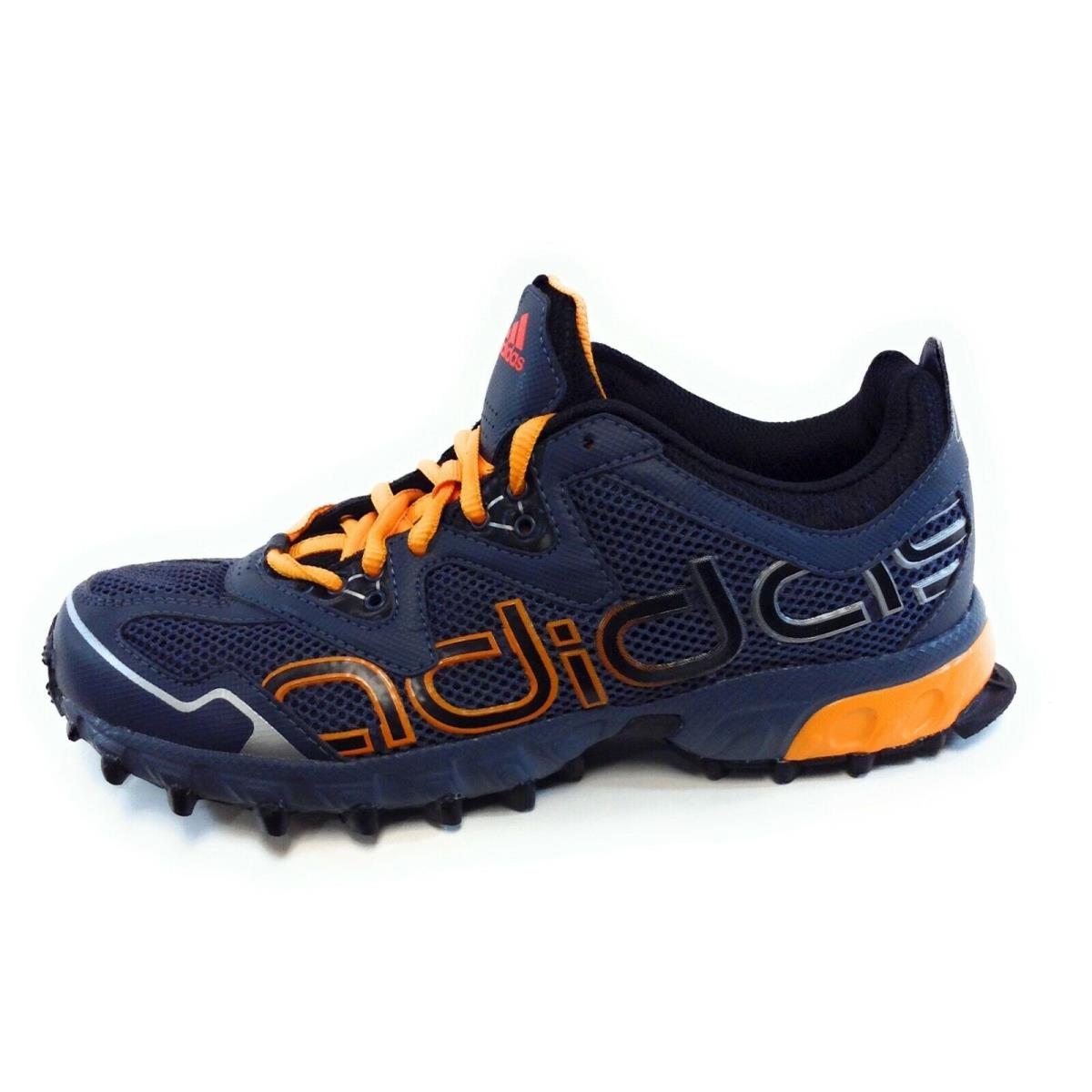 Youth Girls Kids Adidas Vigor Trail 2 G56370 Grey Orange 2012 DS Sneakers Shoes - Grey