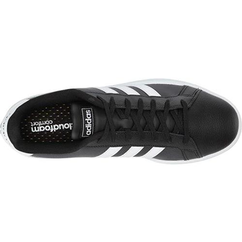 adidas neo black white