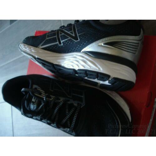 New Balance shoes RUNNING COURSE - BLACK/SILVER/WHITE 0