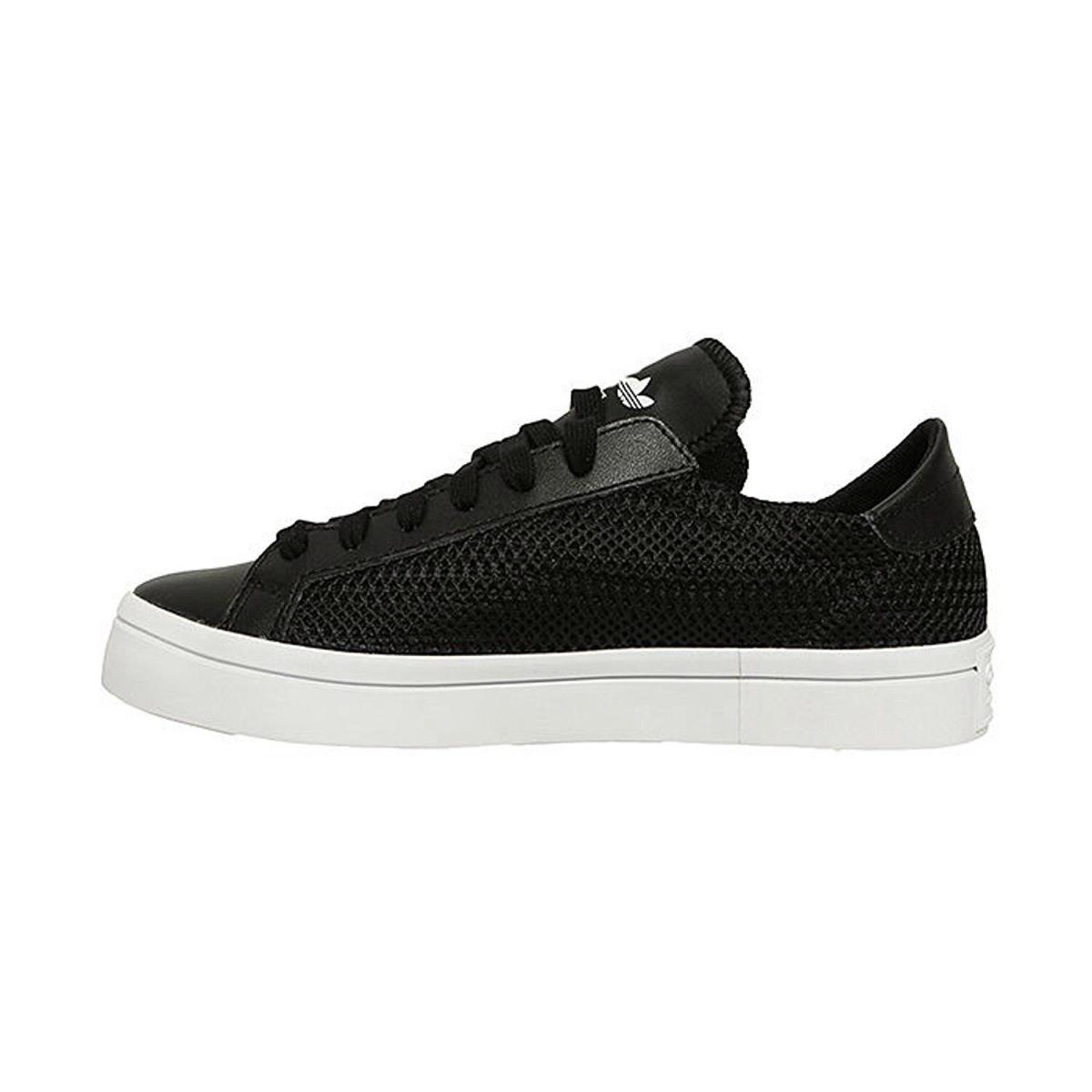 Women`s Adidas Orginals Court Vantage Tennis Shoes S78902 Size 9.5 Black/white