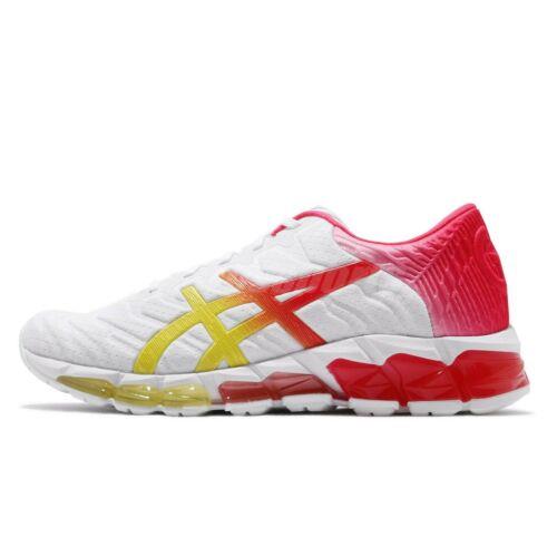 asics red and yellow