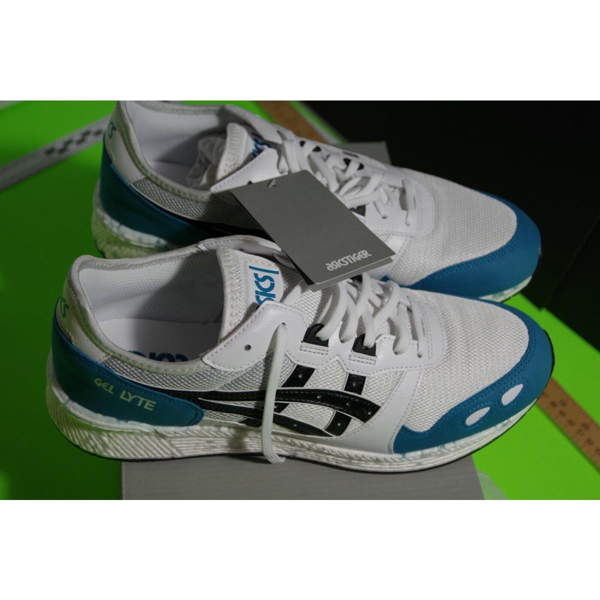 W/box Mens Shoes - Asics Hyper Gel Lyte - Size 11 Mens White/teal