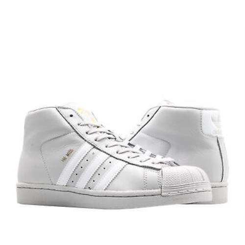 Adidas Originals Pro Model J Grey/white/gold Big Kids Basketball Shoes CG5075