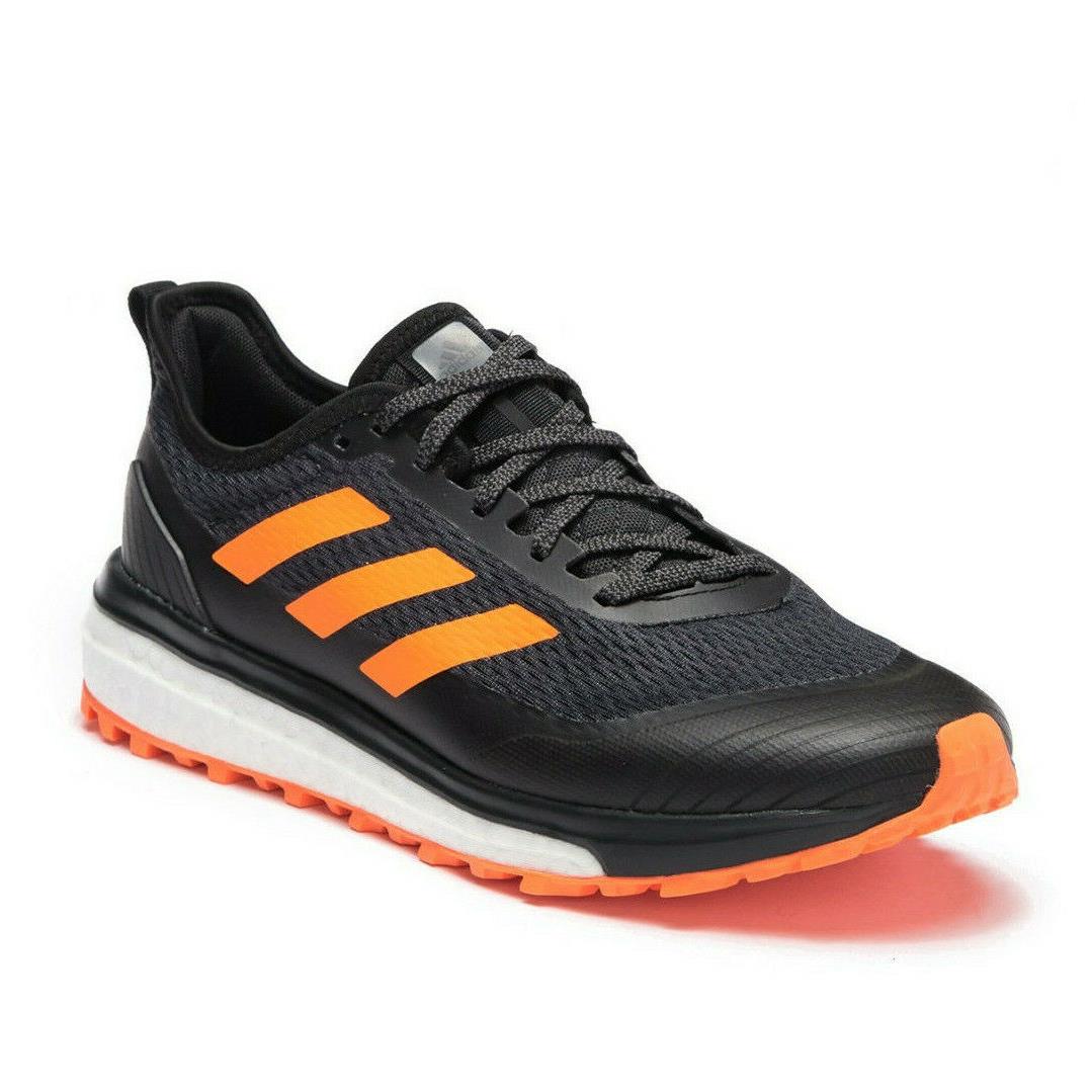 Mens Adidas Response Trail Black Running Shoes BB6608