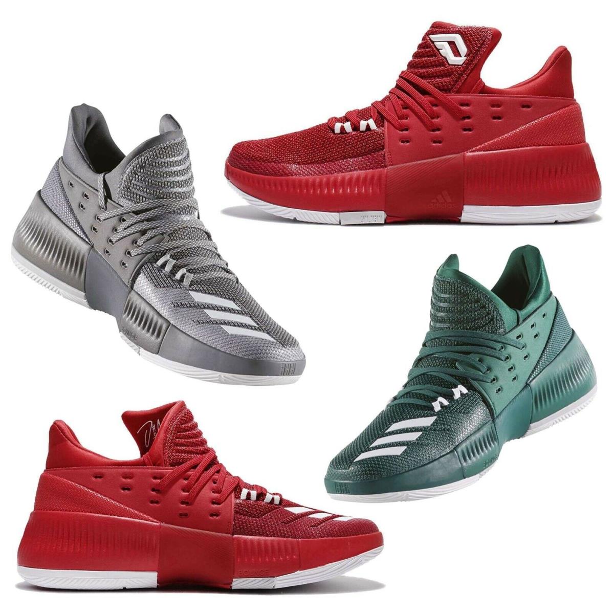 Adidas Men s Athletic Sneakers Lace Up Dame 3 Basketball Shoes