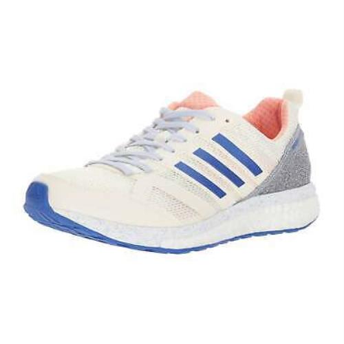 Adidas Women s Athletic Shoes Adizero Tempo 9 Running Sneakers Hi-Res Orange/Hi-Res Blue