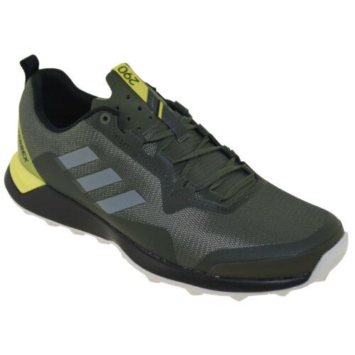 Adidas Men`s Terrex Cmtk Trail Running Shoe Green/grey Style AC7928 - Green