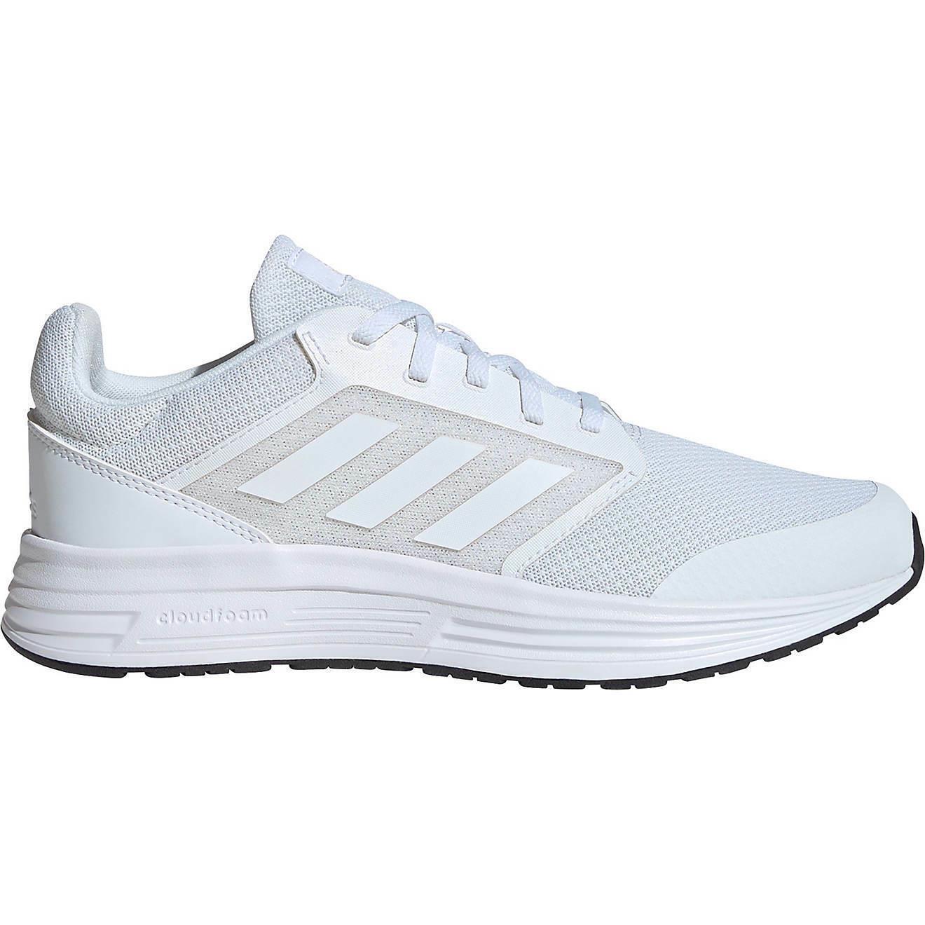 Adidas Men`s Cloudfoam Galaxy 5 Running Shoes in Sizes 6.5 to 15 in White